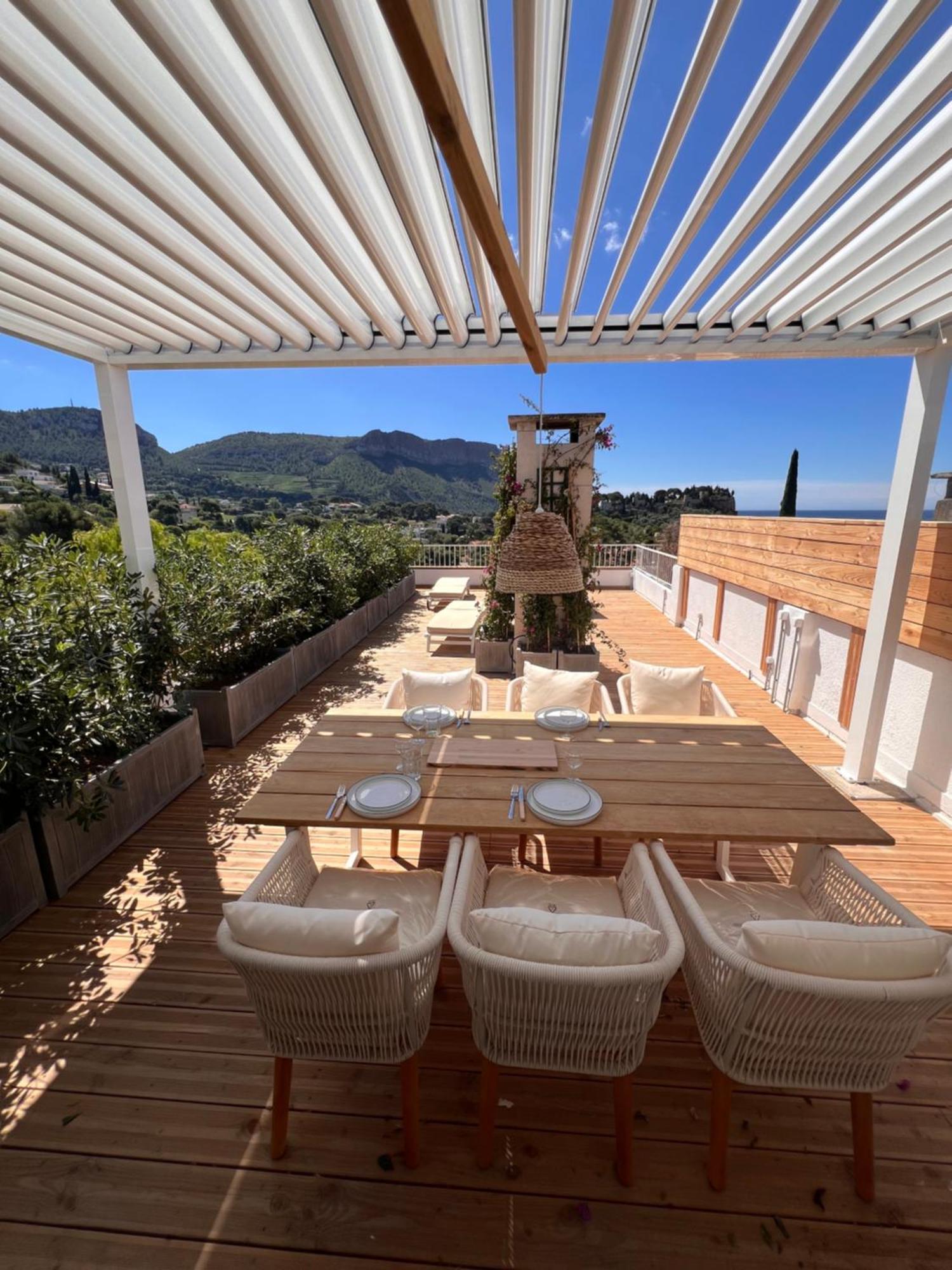 Apartment Casa B- Splendid Rooftop Overlooking The Sea Cassis